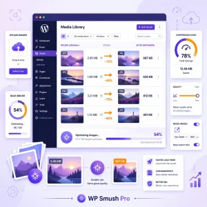 افزایش چشمگیر رتبه سئو با افزونه Smush | فشرده‌سازی تصاویر بدون افت کیفیت!