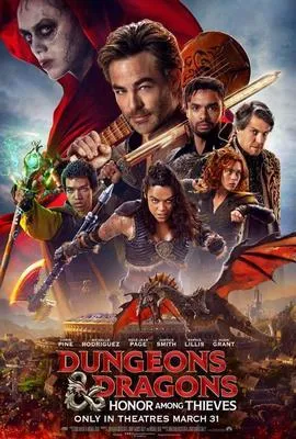 فیلم سیاه‌ چال‌ ها و اژدهایان افتخار در میان دزدان Dungeons & Dragons: Honor Among Thieves