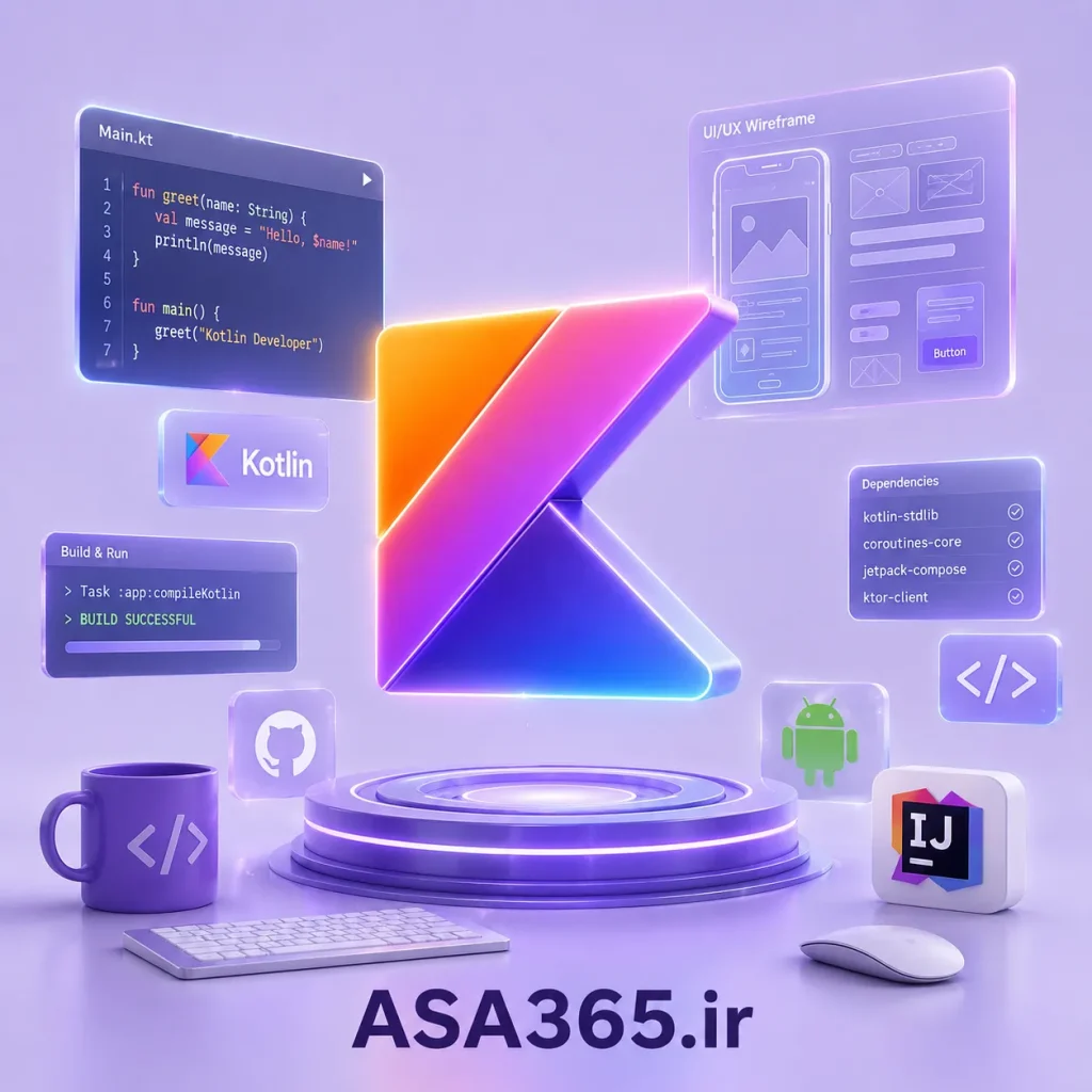 دوره آموزش Kotlin:یادگیری کاربردی بدون نیاز به پیش‌نیاز
